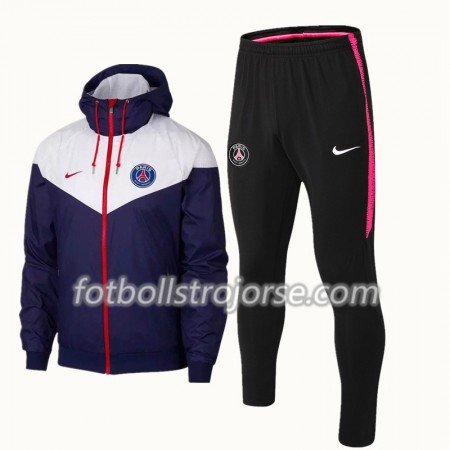 PSG Tränings Windrunner Ställ Blå Vit 2018-2019